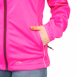 Trespass Siseley - Veste softshell imperméable - Femme (Rose) - Vue supplémentaire 6