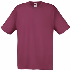 Fruit of the Loom - T-shirt ORIGINAL - Homme (Bordeaux)