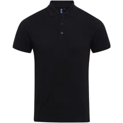 Premier - Polo piqué COOLCHECKER - Homme (Noir)