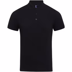Premier - Polo piqué COOLCHECKER - Homme (Noir)