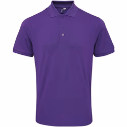 Premier - Polo piqué COOLCHECKER - Homme (Violet)