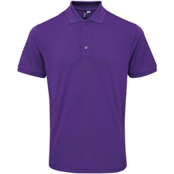 Premier - Polo piqué COOLCHECKER - Homme (Violet)