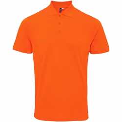 Premier - Polo piqué COOLCHECKER - Homme (Orange)