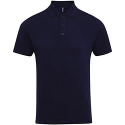Premier - Polo piqué COOLCHECKER - Homme (Bleu marine)