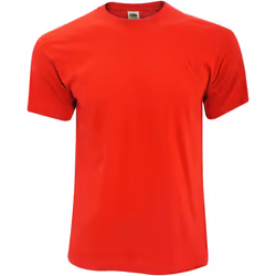 Fruit Of The Loom - T-shirt ORIGINAL - Homme (Rouge)