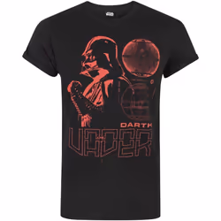 Star Wars - T-shirt - Homme (Noir / rouge)