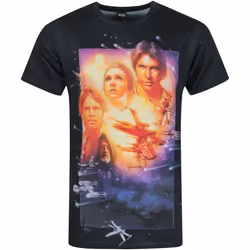 Star Wars - T-shirt Un Nouvel Espoir - Homme (Multicolore)