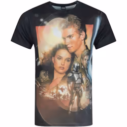 Star Wars - T-shirt imprimé L´Attaque Des Clones - Homme (Multicolore)