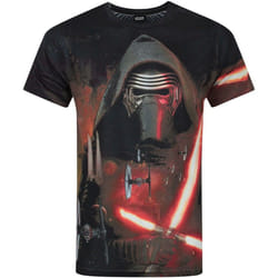 Star Wars - T-shirt à imprimé Kylo Ren ´Le réveil de la Force´ - Homme (Noir)