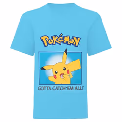 Pokemon - T-shirt - Garçon (Bleu)