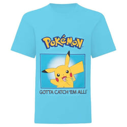 Pokemon - T-shirt - Garçon (Bleu)