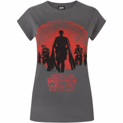 Star Wars - T-shirt ´Rogue One´ - Femme (Gris)