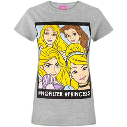 Disney - T-shirt - Femme (Gris)