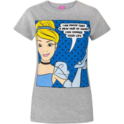 Disney - T-shirt - Femme (Gris)
