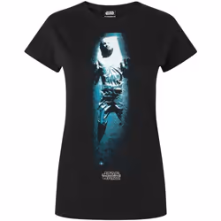 Star Wars - T-shirt Han Solo - Femme (Noir)