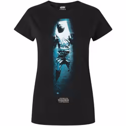 Star Wars - T-shirt Han Solo - Femme (Noir)