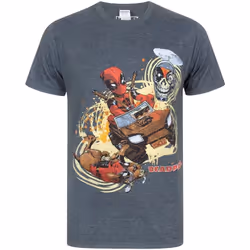 Marvel - T-shirt - Homme (Gris foncé)