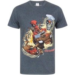 Marvel - T-shirt - Homme (Gris foncé)