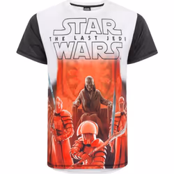 Star Wars - T-shirt à imprimé ´The Last Jedi´ - Homme (Blanc)