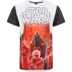 Star Wars - T-shirt à imprimé ´The Last Jedi´ - Homme (Blanc)
