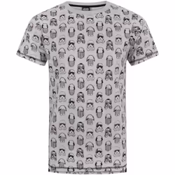 Star Wars - T-shirt à imprimé Les Derniers Jedi - Homme (Gris)