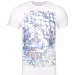 Star Wars - T-shirt vieilli Stormtroopers - Homme (Blanc)