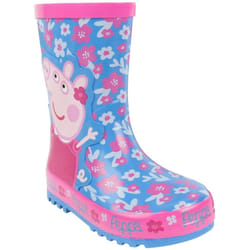 Peppa Pig - Bottes de pluie - Fille (Bleu/rose)