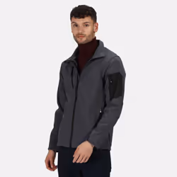 Regatta - Veste softshell ARCOLA - Homme (Gris foncé/noir)