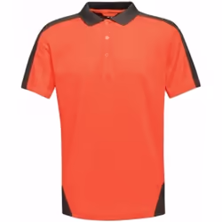 Regatta - Polo CONTRAST - Homme (Rouge / noir)