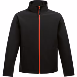 Regatta - Veste softshell ABLAZE - Homme (Noir/rouge)