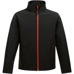 Regatta - Veste softshell ABLAZE - Homme (Noir/rouge)
