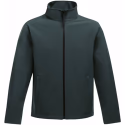Regatta - Veste softshell ABLAZE - Homme (Vert foncé/noir)