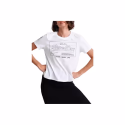 T-shirt femme Superdry Vintage Outline