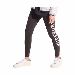 Legging Superdry Essentiel 7/8 Femme Noir