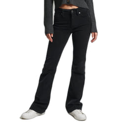 Jean slim évasé en velours côtelé taille mi-haute femme Superdry