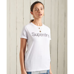 T-shirt à manches courtes femme Superdry Core Logo
