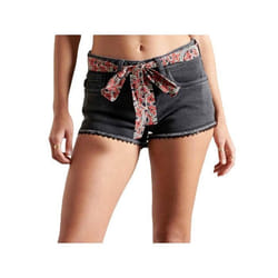 Short Superdry Lace hot Femme Noir
