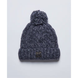 Bonnet torsadé en tweed femme Superdry
