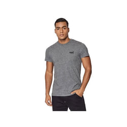 T shirt Superdry Classic logo Homme Gris