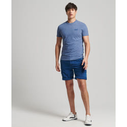 Tee shirt Homme SUPERDRY - Coupe Regular - Col arrondi - Bleu