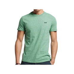 T shirt Superdry Essential Logo en coton bio Homme Vert