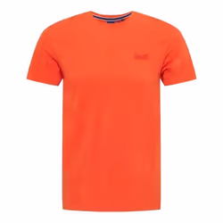 T-Shirt Vintage Embroidered Coton Orange