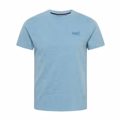 T-Shirt Vintage Embroidered Coton Bleu