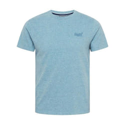 T-Shirt Vintage Embroidered Coton Bleu