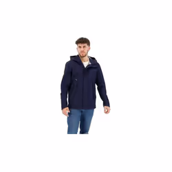 Veste Windbreaker Polyester Bleu