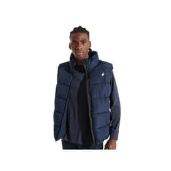 Doudoune sans manche Superdry Logo vintage Homme Bleu