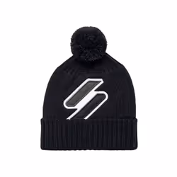 Bonnet Superdry Classic logo Homme Noir