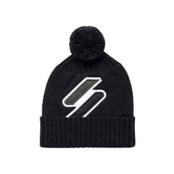 Bonnet Superdry Classic logo Homme Noir