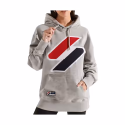 Sweat Superdry Classic logo Femme Gris