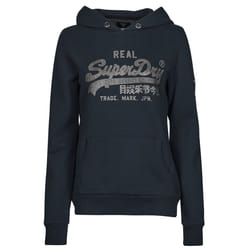Sweat Superdry Original vintage Femme Bleu